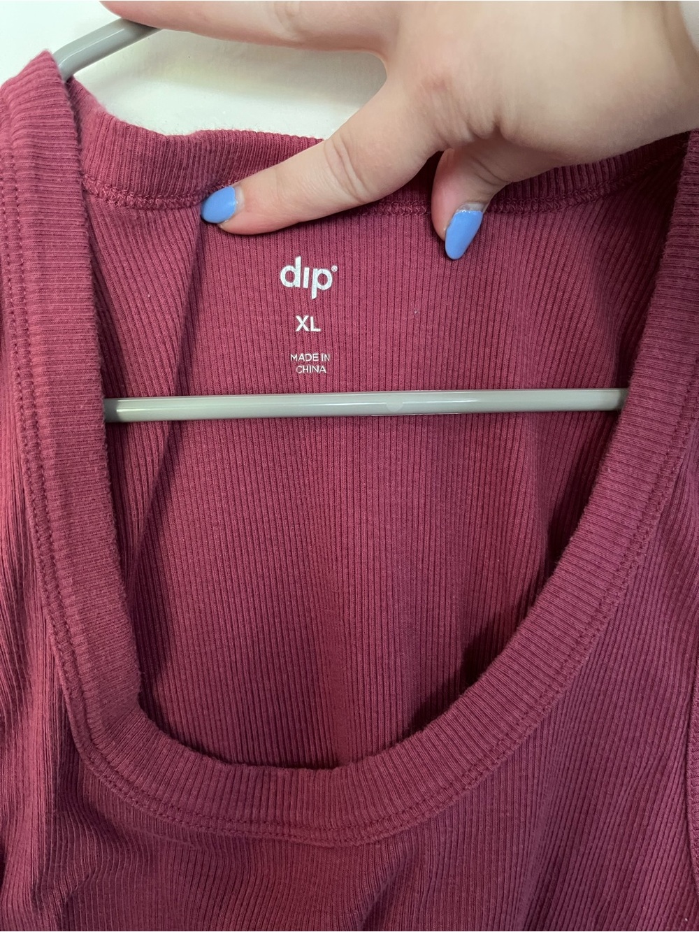 dip Women's Ribbed Tank Top - Picture 3 of 4